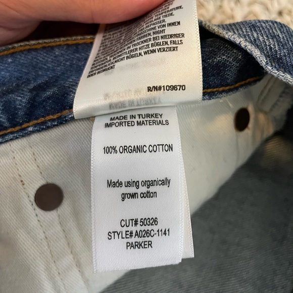 AGOLDE Parker shorts in Lowkey wash - Picture 6 of 9